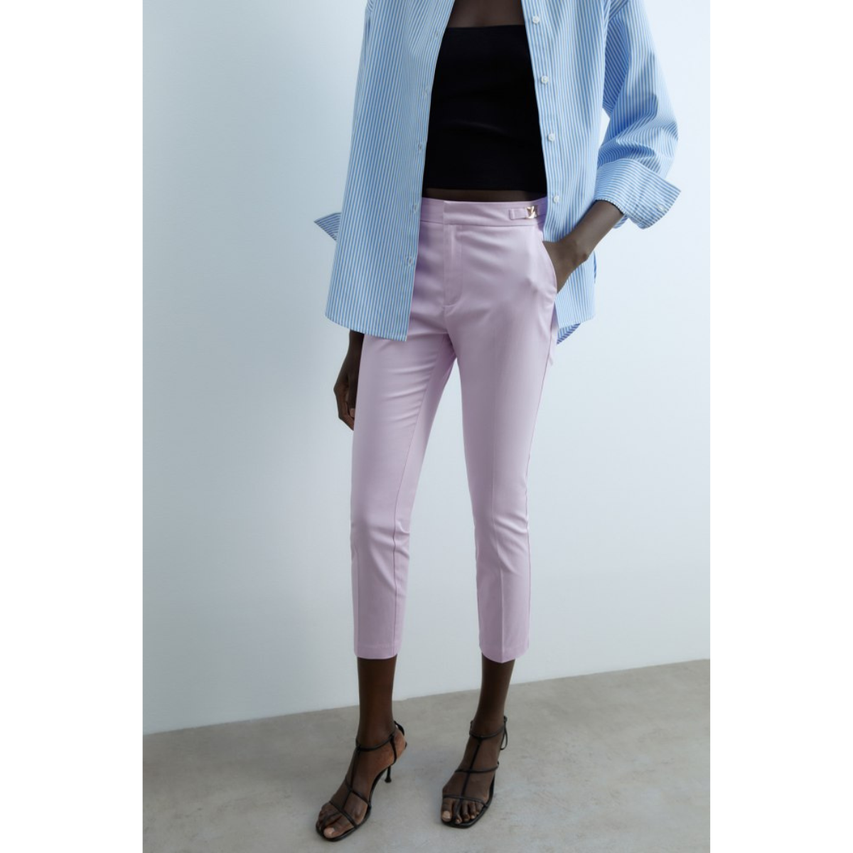 Sfera | Pantalón Capri Hebilla