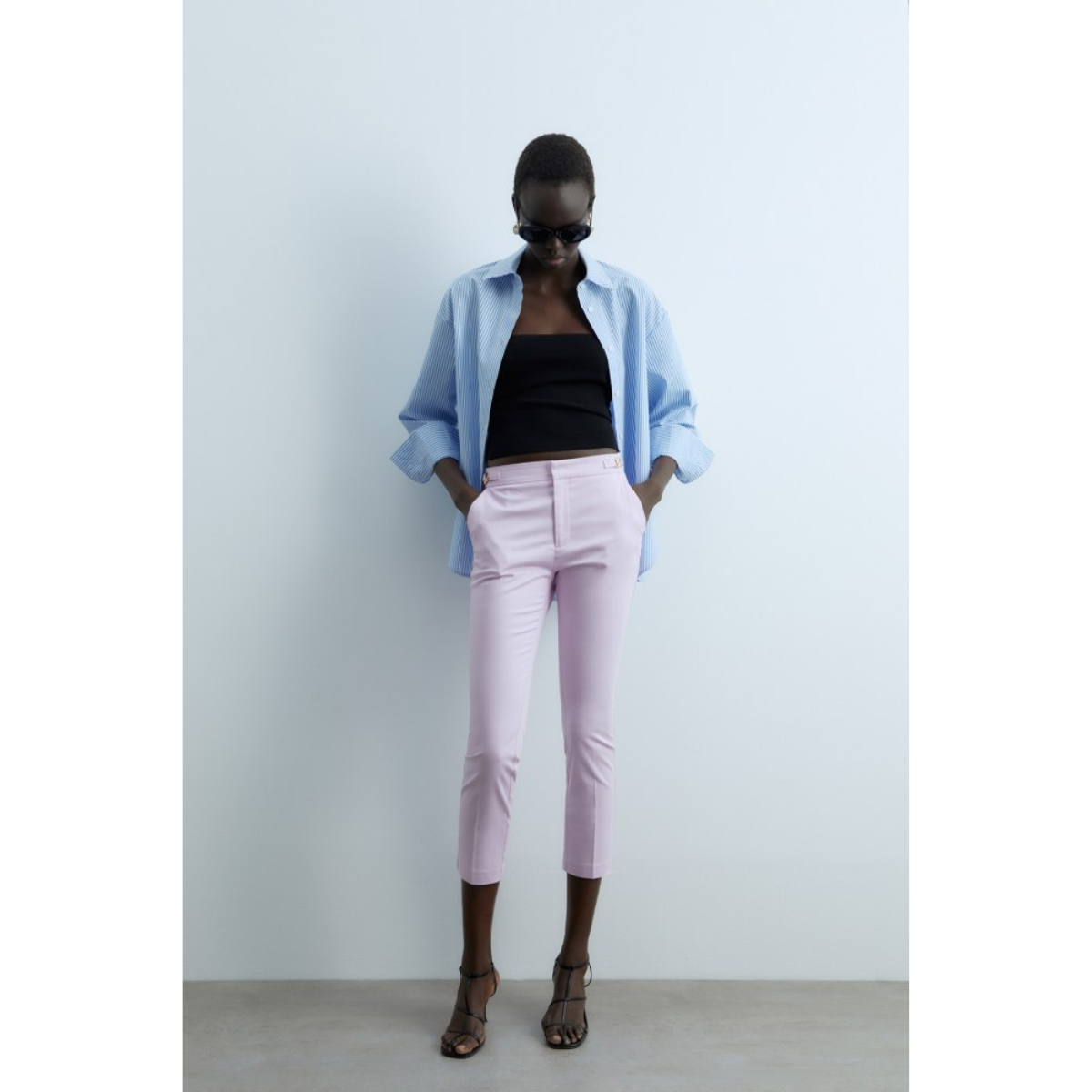 Sfera | Pantalón Capri Hebilla