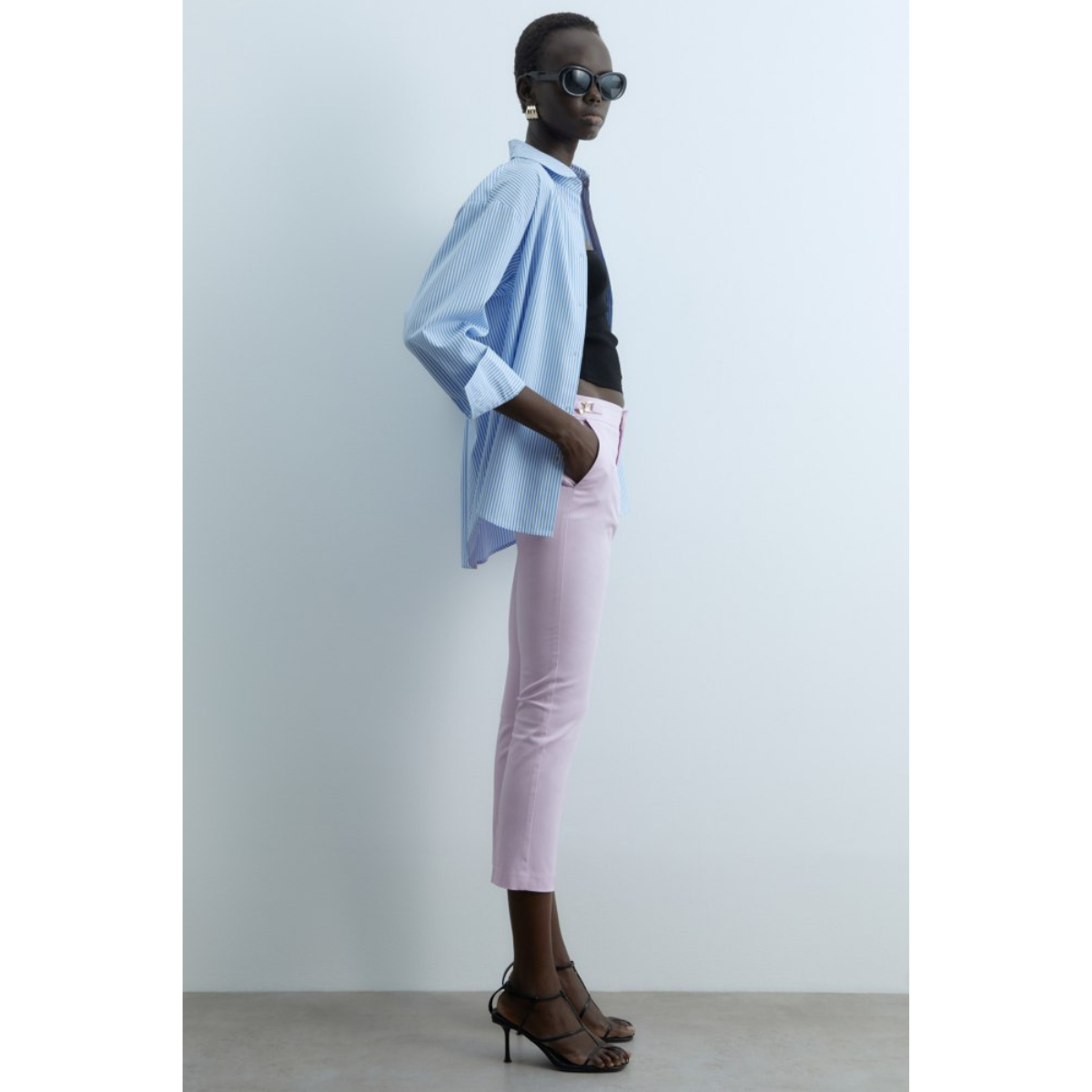 Sfera | Pantalón Capri Hebilla