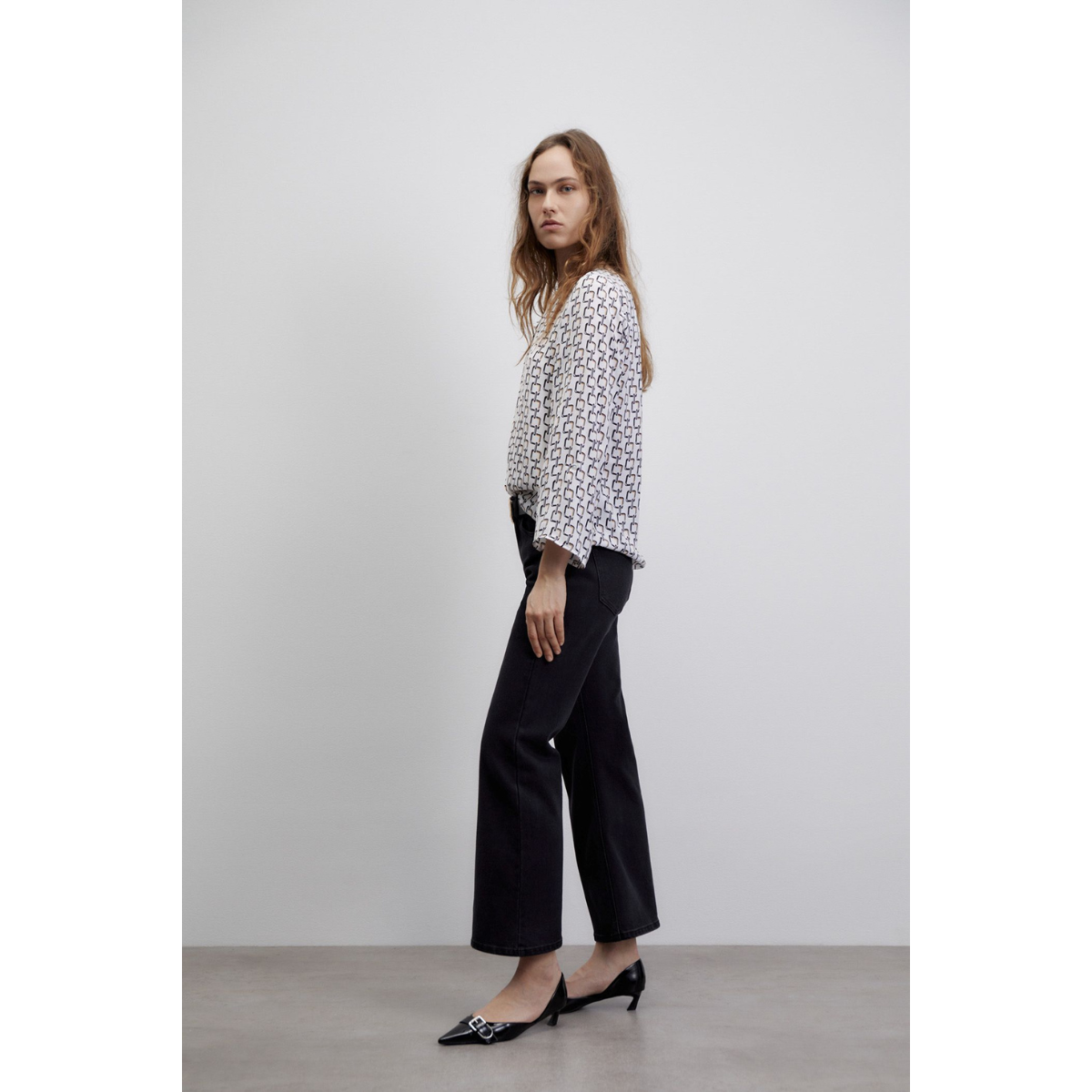 Sfera | Blusa Fluida Estampada