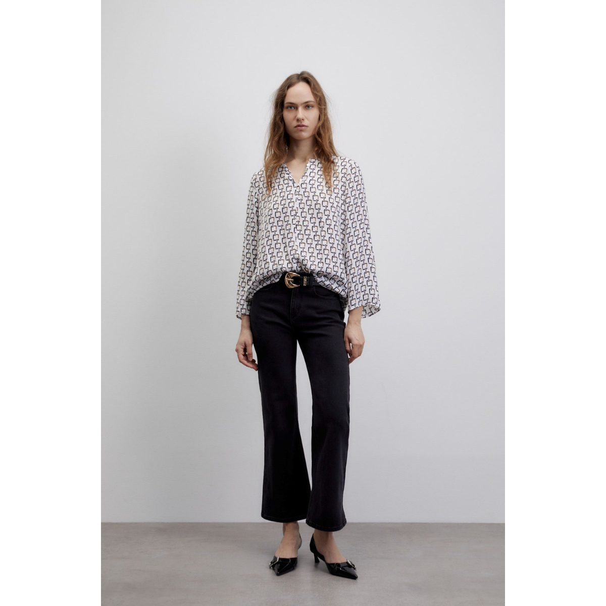 Sfera | Blusa Fluida Estampada