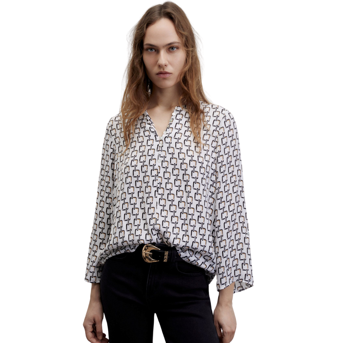 Sfera | Blusa Fluida Estampada