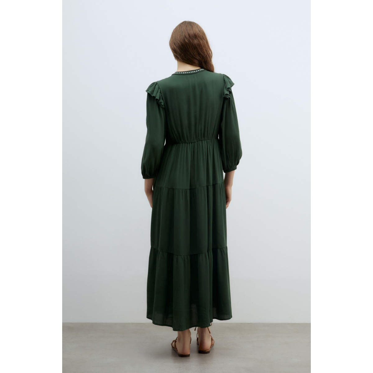 Sfera | Vestido Bordado Pechera