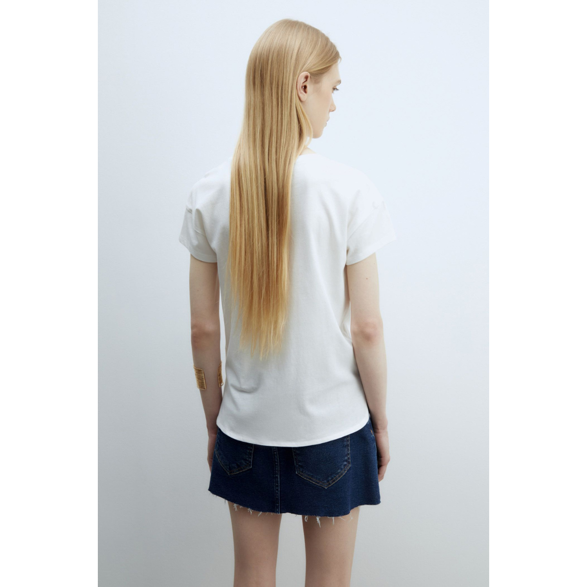 Sfera | Camiseta Básica Lentejuelas