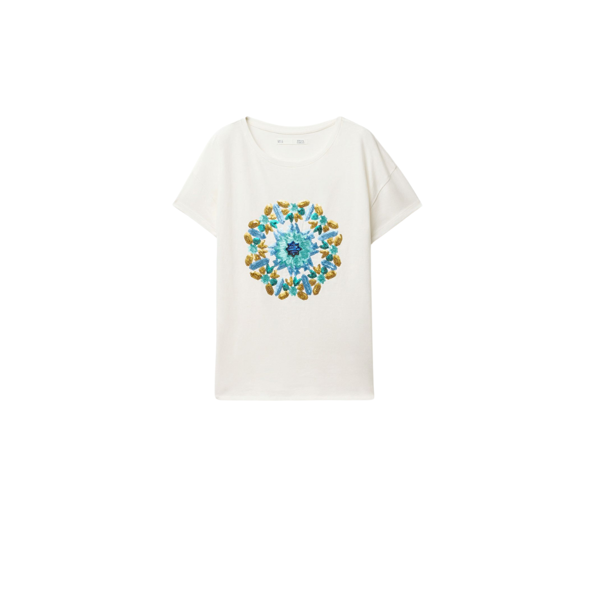 Sfera | Camiseta Básica Lentejuelas