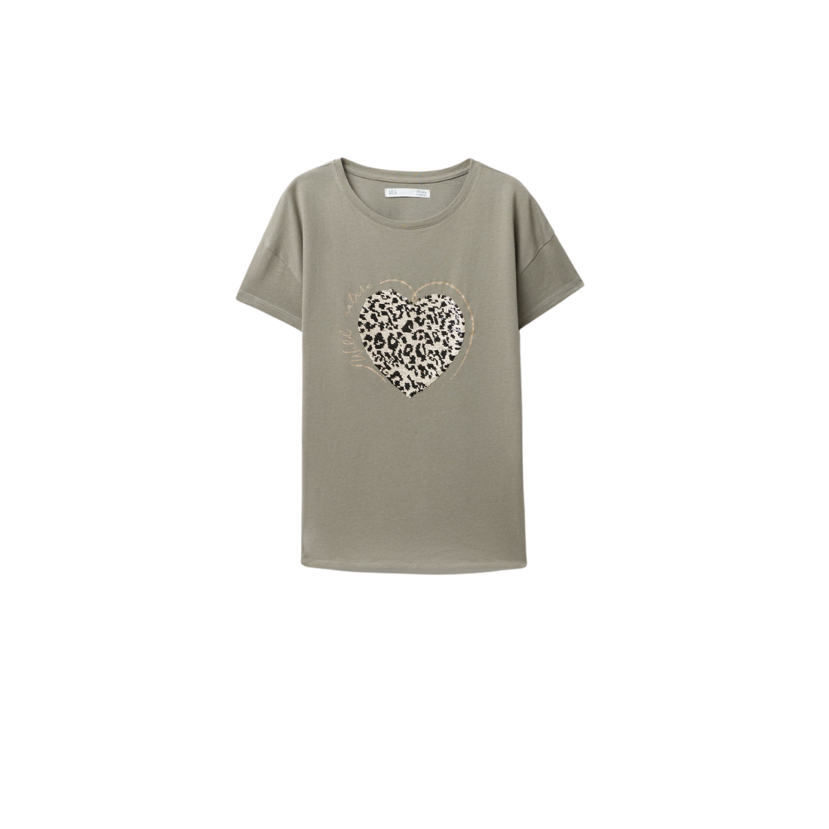 Sfera | Camiseta Básica Lentejuelas