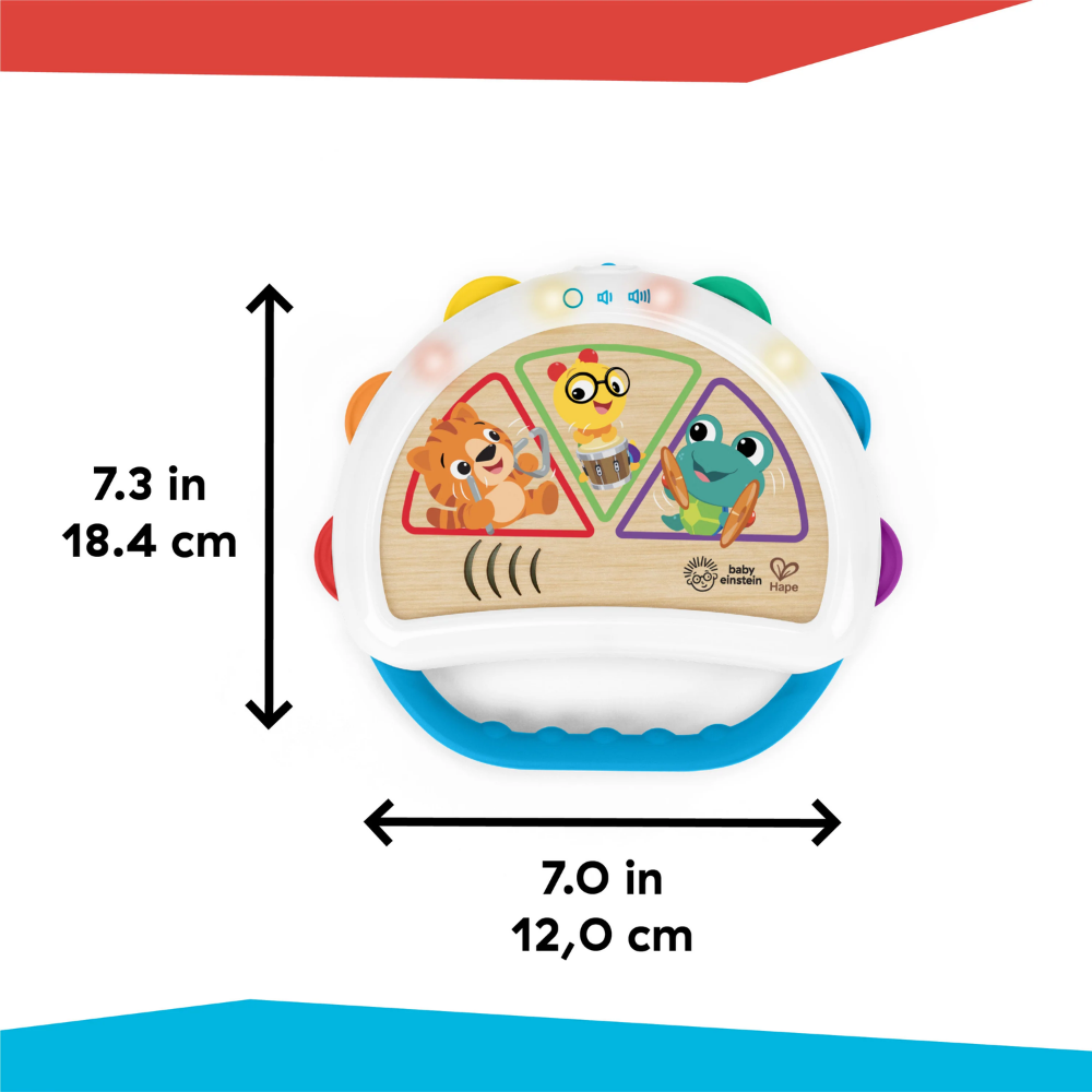 Hape | Pandereta mágica para Bebés
