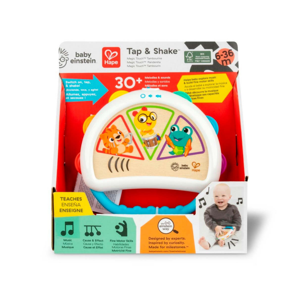 Hape | Pandereta mágica para Bebés