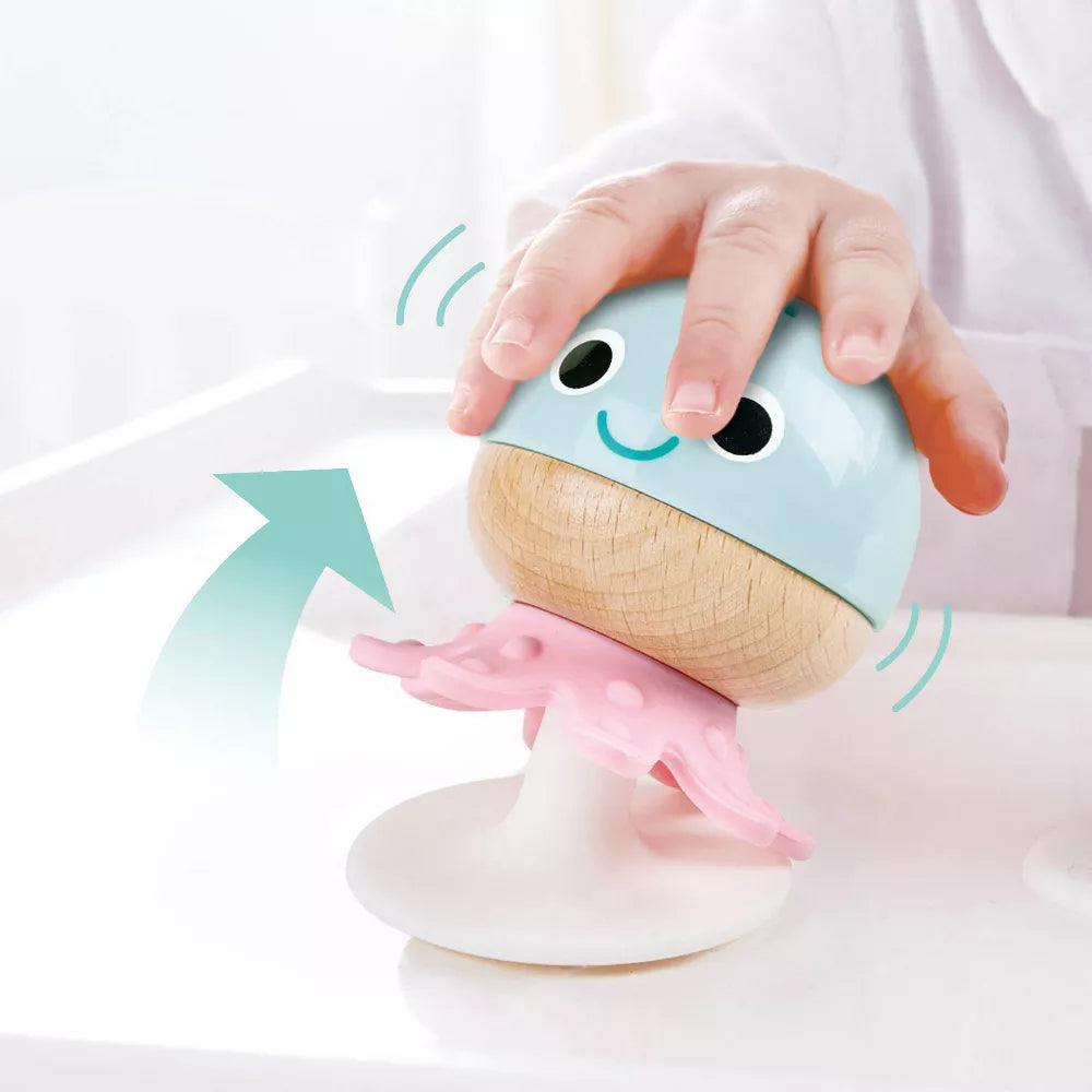 Hape | Set de Sonajero Sensorial y Mordedor de Múltiples Etapas