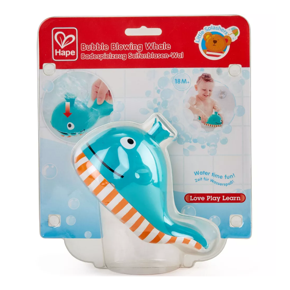 Hape | Ballena Sopladora de Burbujas de Juguete