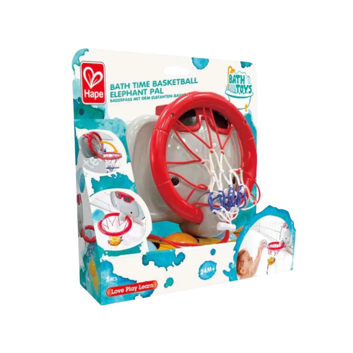 Bath Basketball Elephant