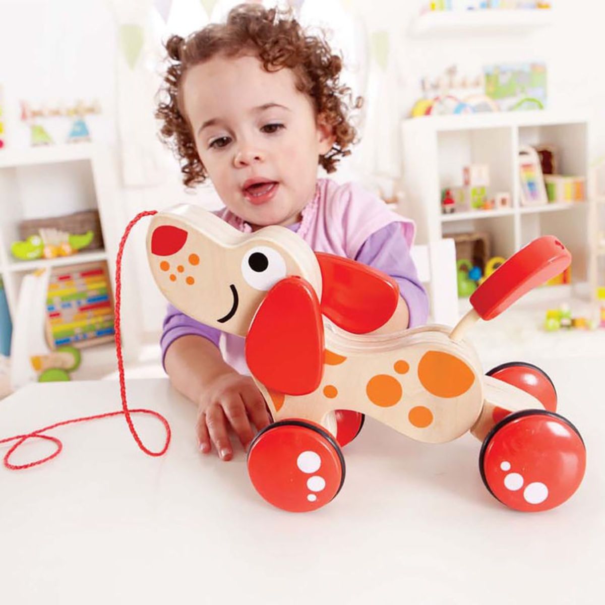 Hape | Juguete de Arrastre Pepe el Perro