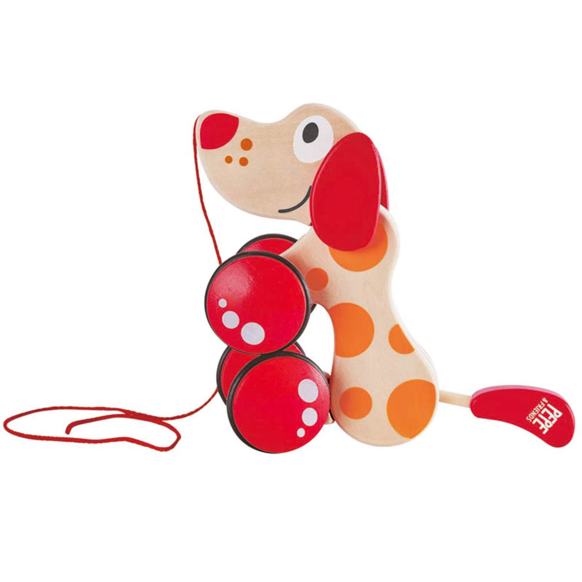Hape | Juguete de Arrastre Pepe el Perro