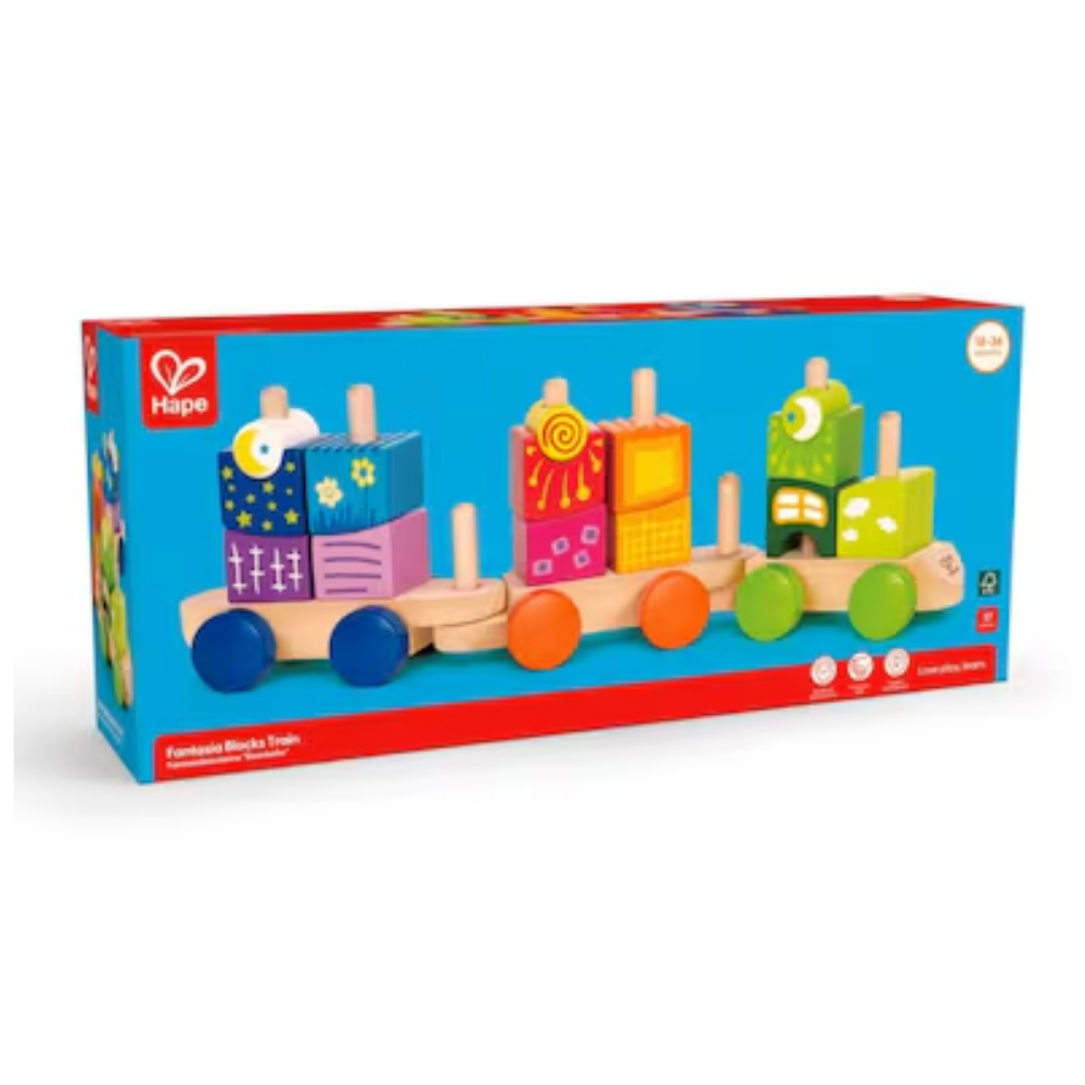 Hape | Tren de Bloques Fantasía