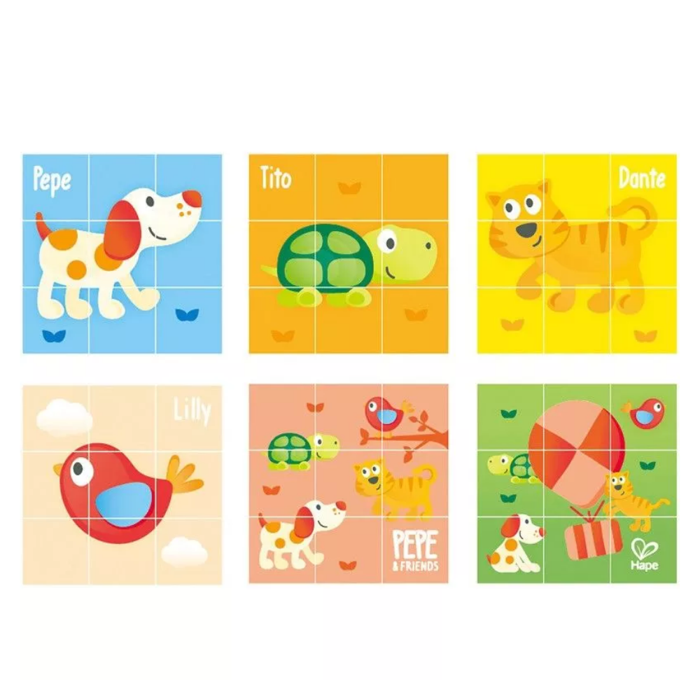 Hape | Rompecabezas de Pepe y sus Amigos