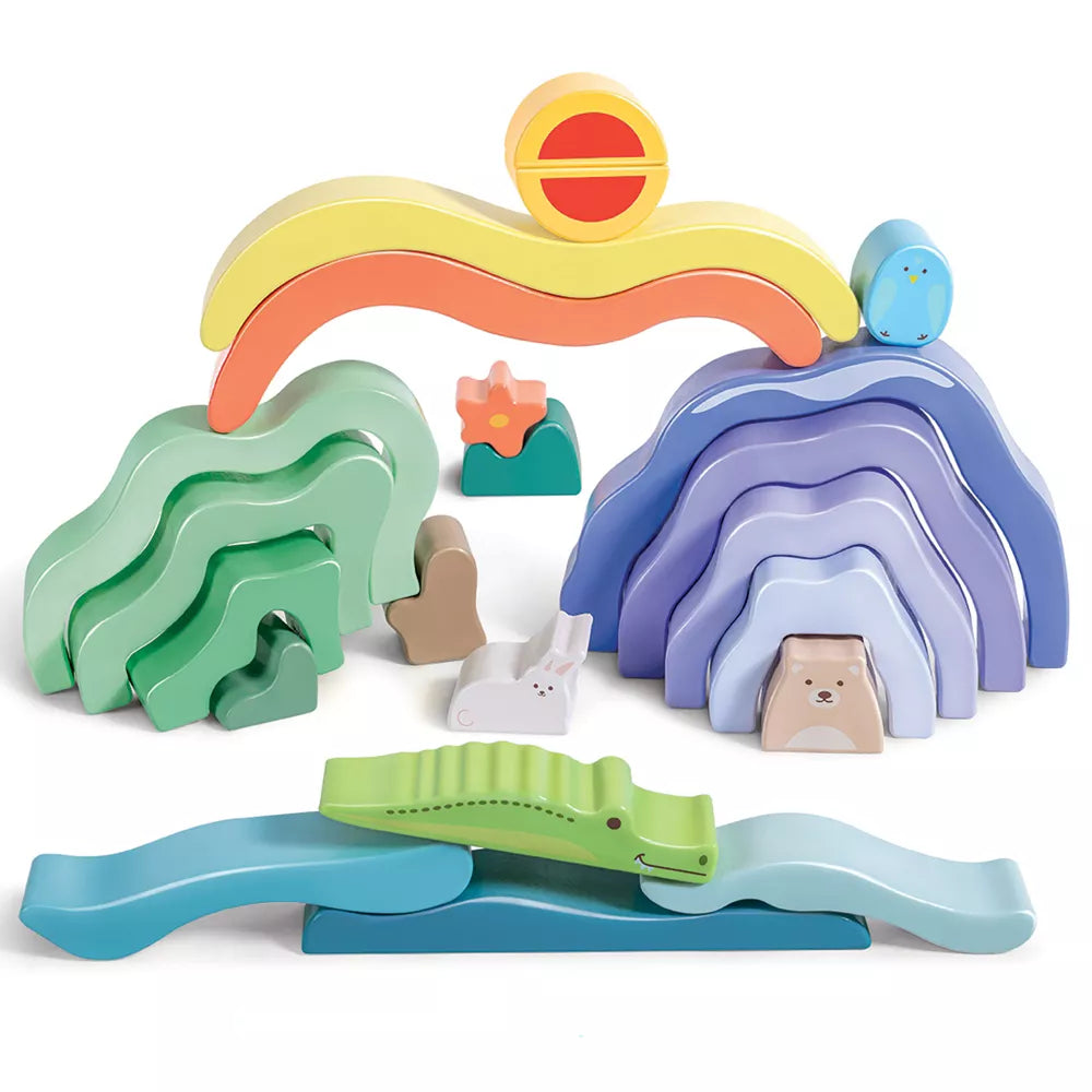 Hape | Bloques apilables de la naturaleza