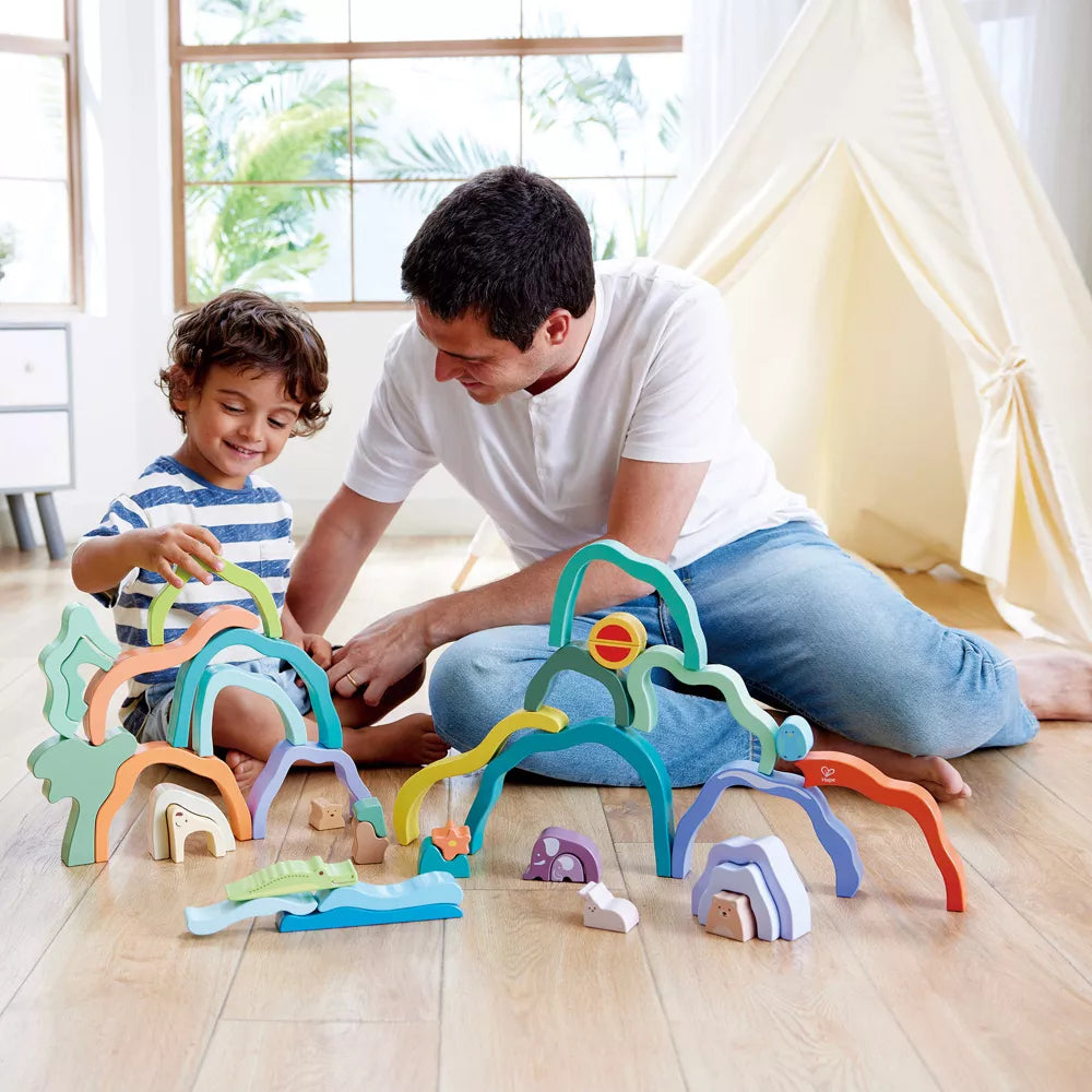 Hape | Bloques apilables de la naturaleza