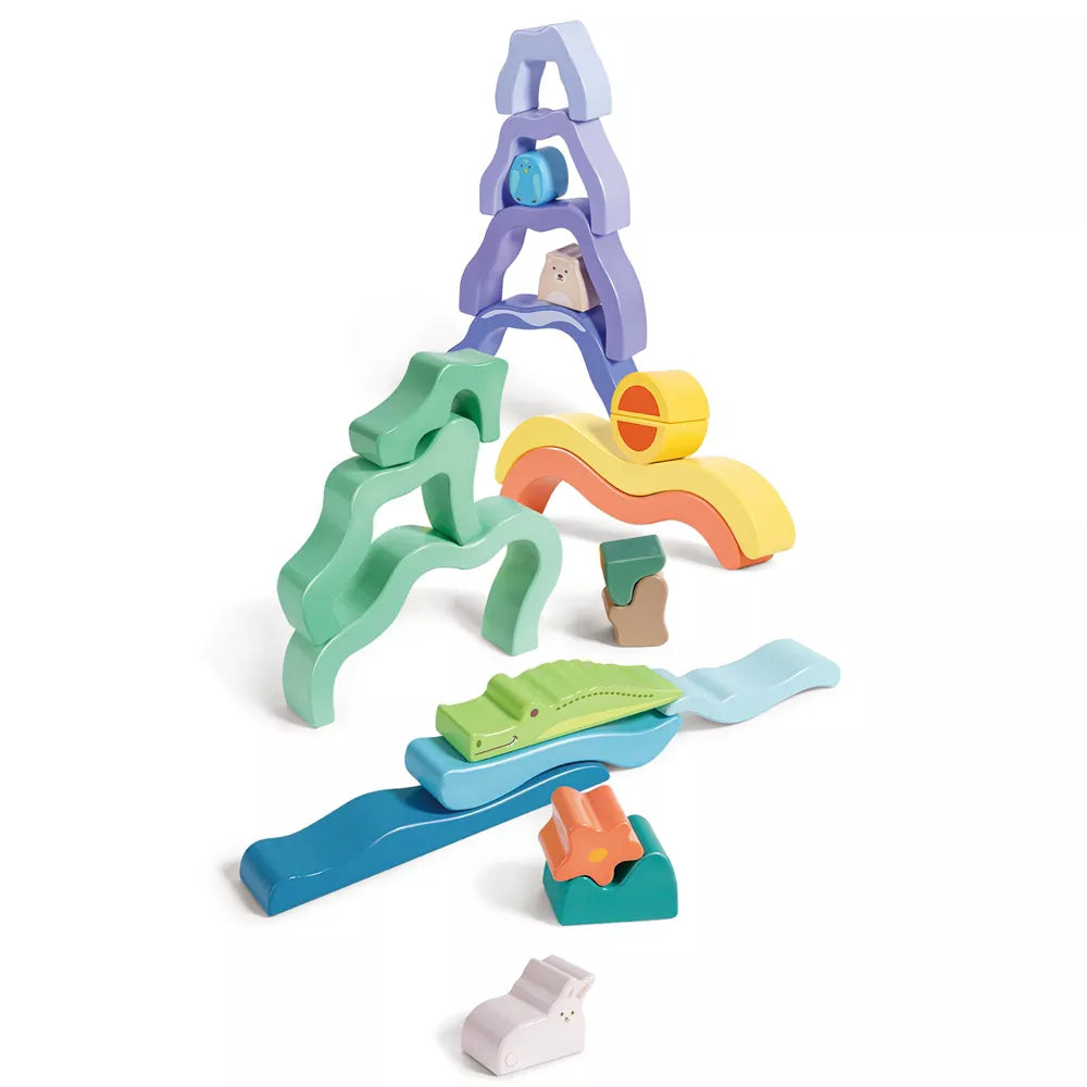 Hape | Bloques apilables de la naturaleza
