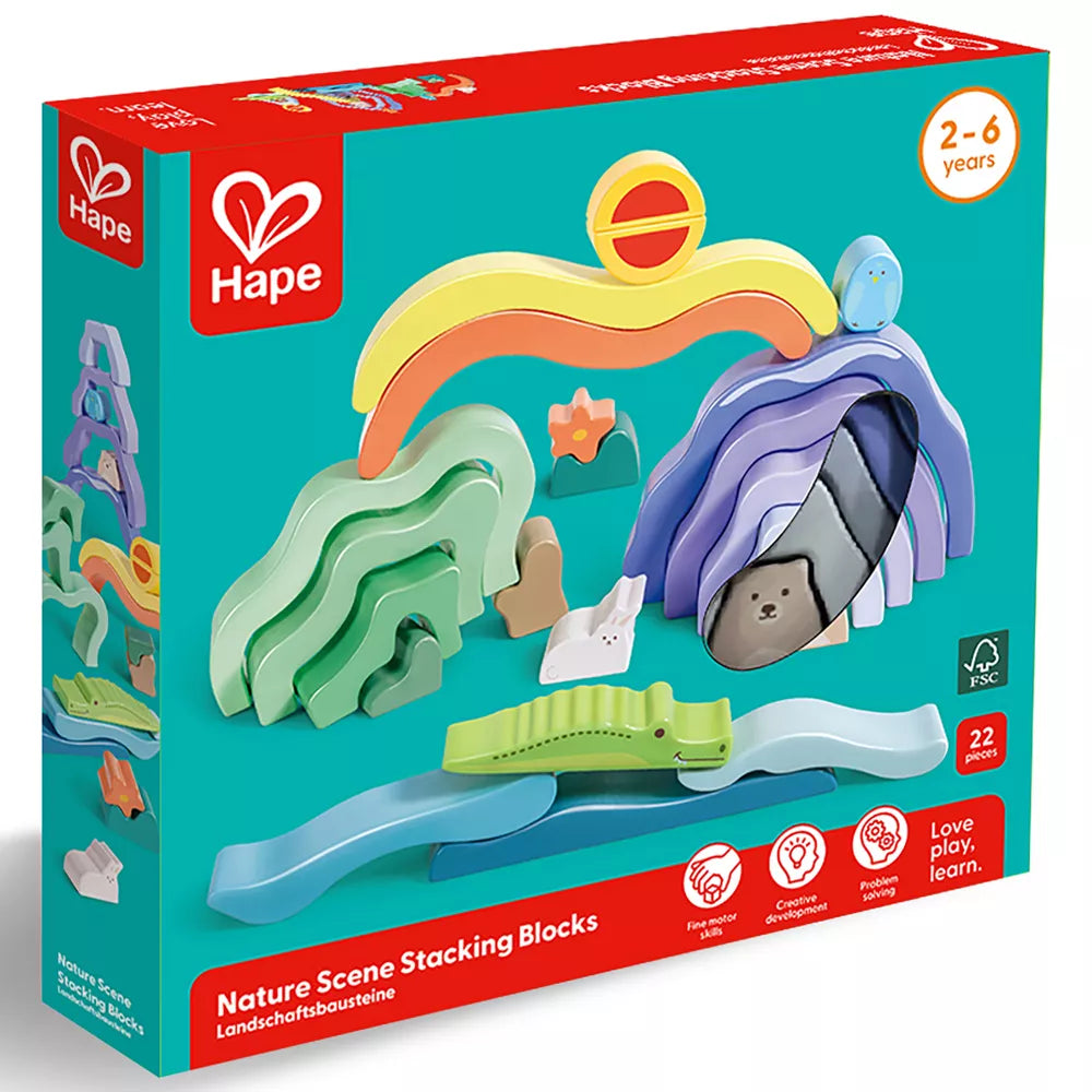 Hape | Bloques apilables de la naturaleza