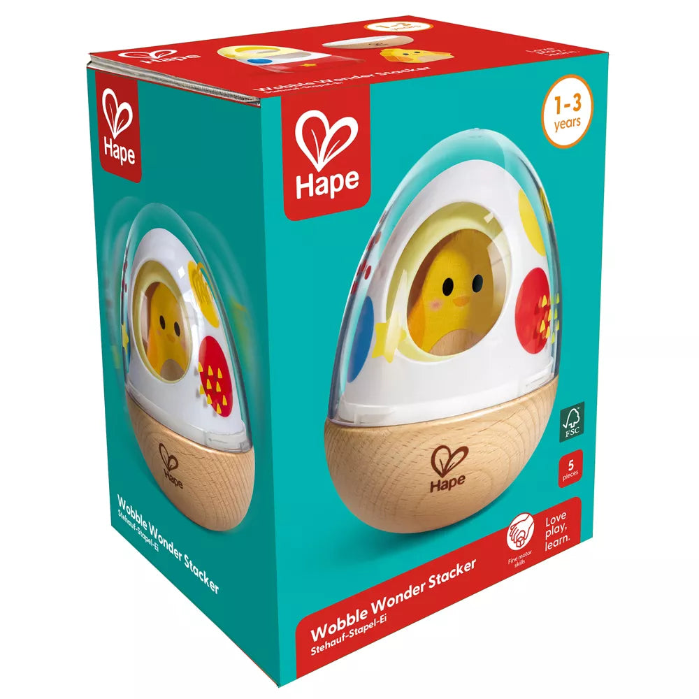Hape |  Juguete de Cáscara de Huevo y Pollito Anidado