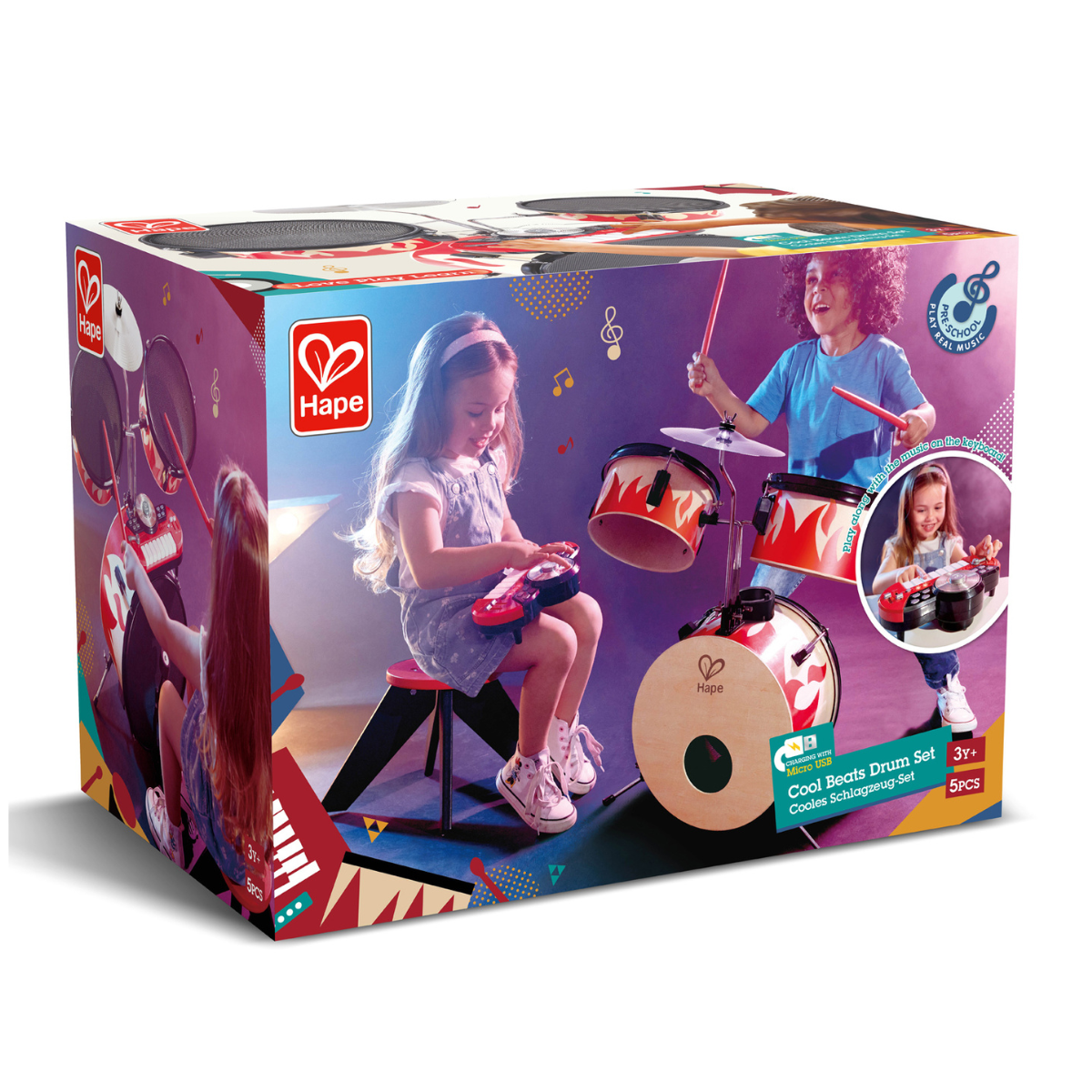 Hape | Set de Batería Cool Beats