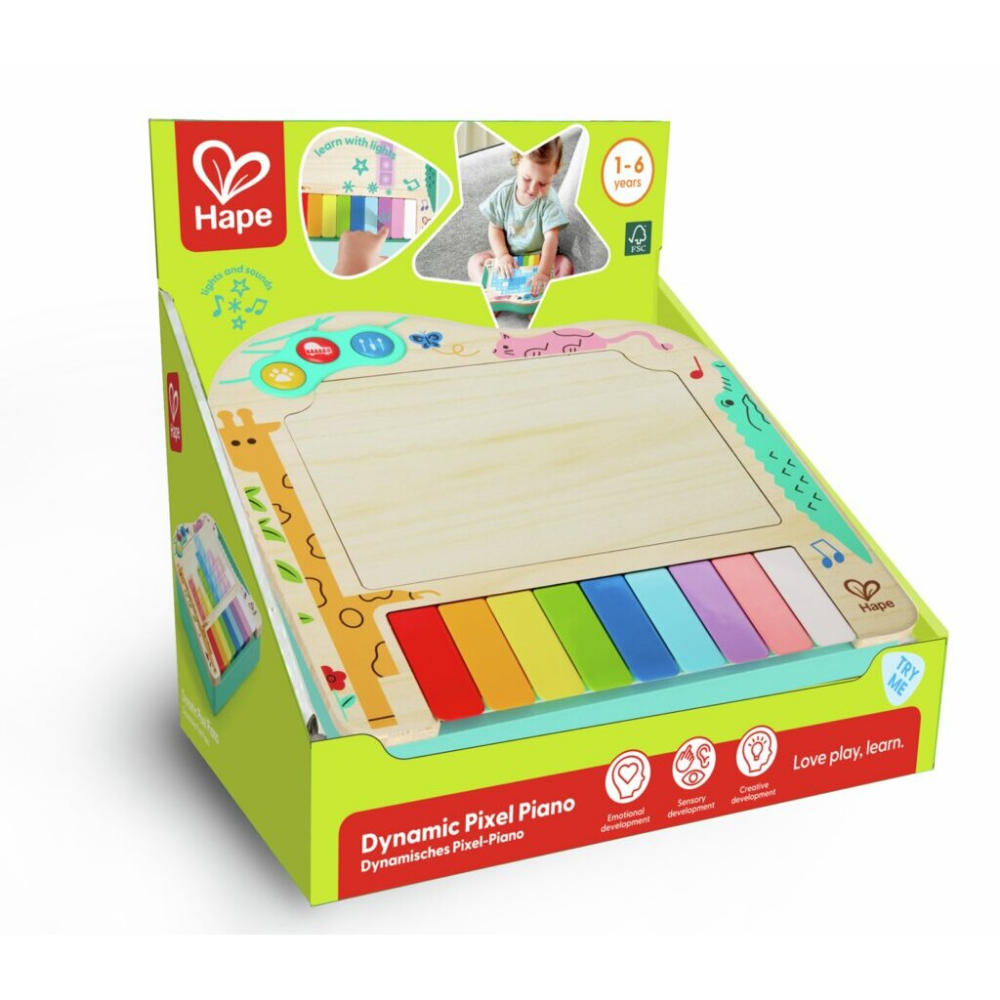 Hape | Piano de píxeles Dinámicos