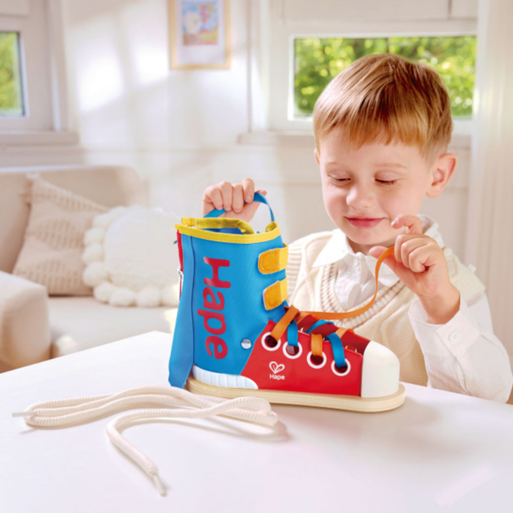 Hape | Zapatilla con cordones Tie-It