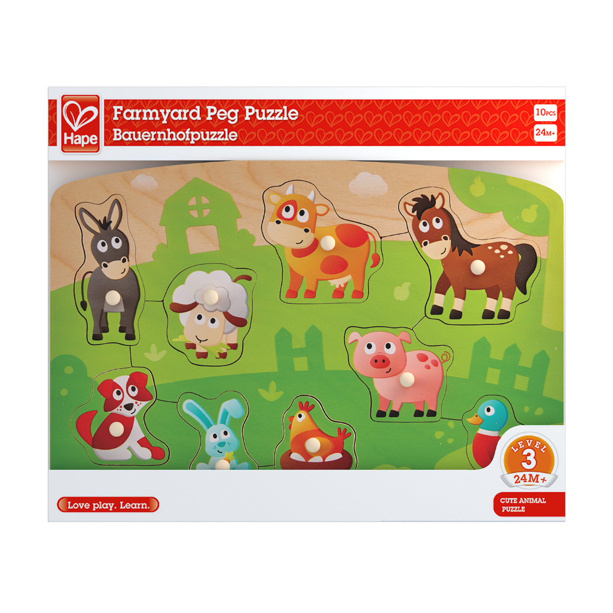 Farmyard Peg Puzzle
