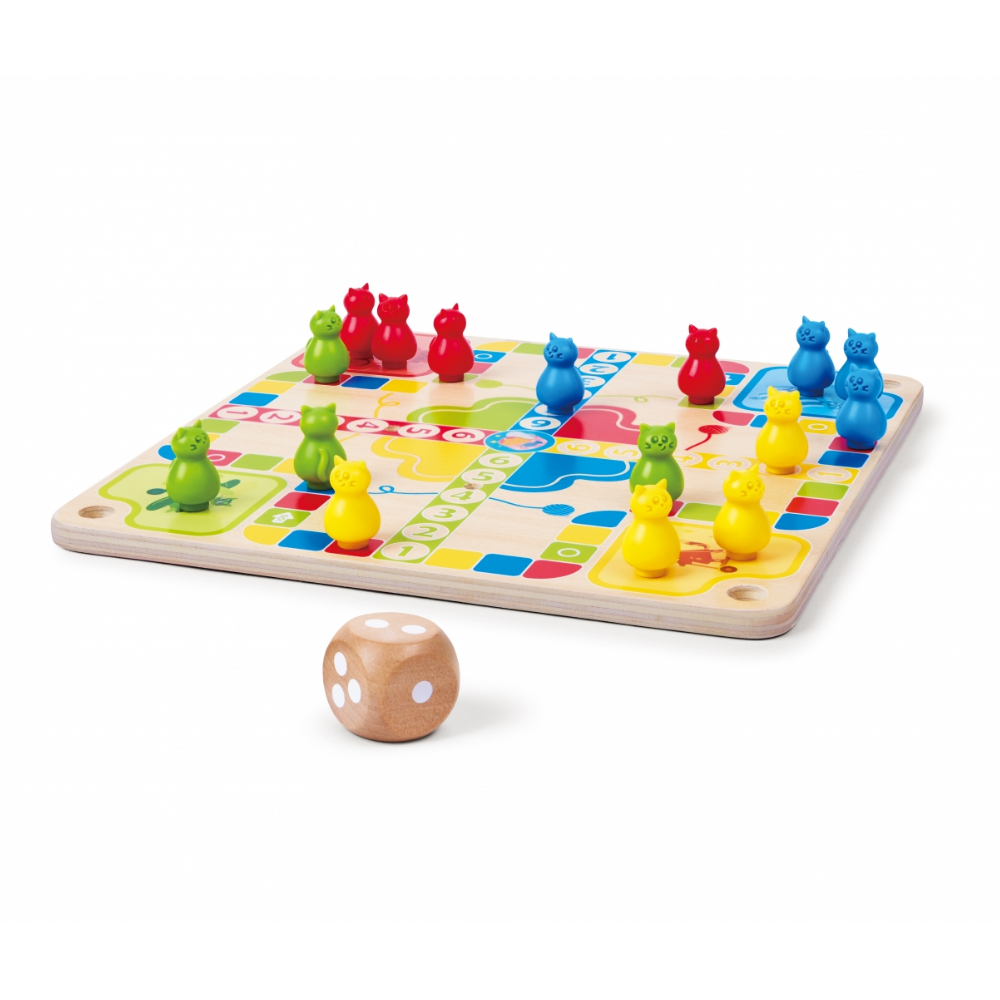 Hape | Isla Tambaleante de Gatos 3 en 1