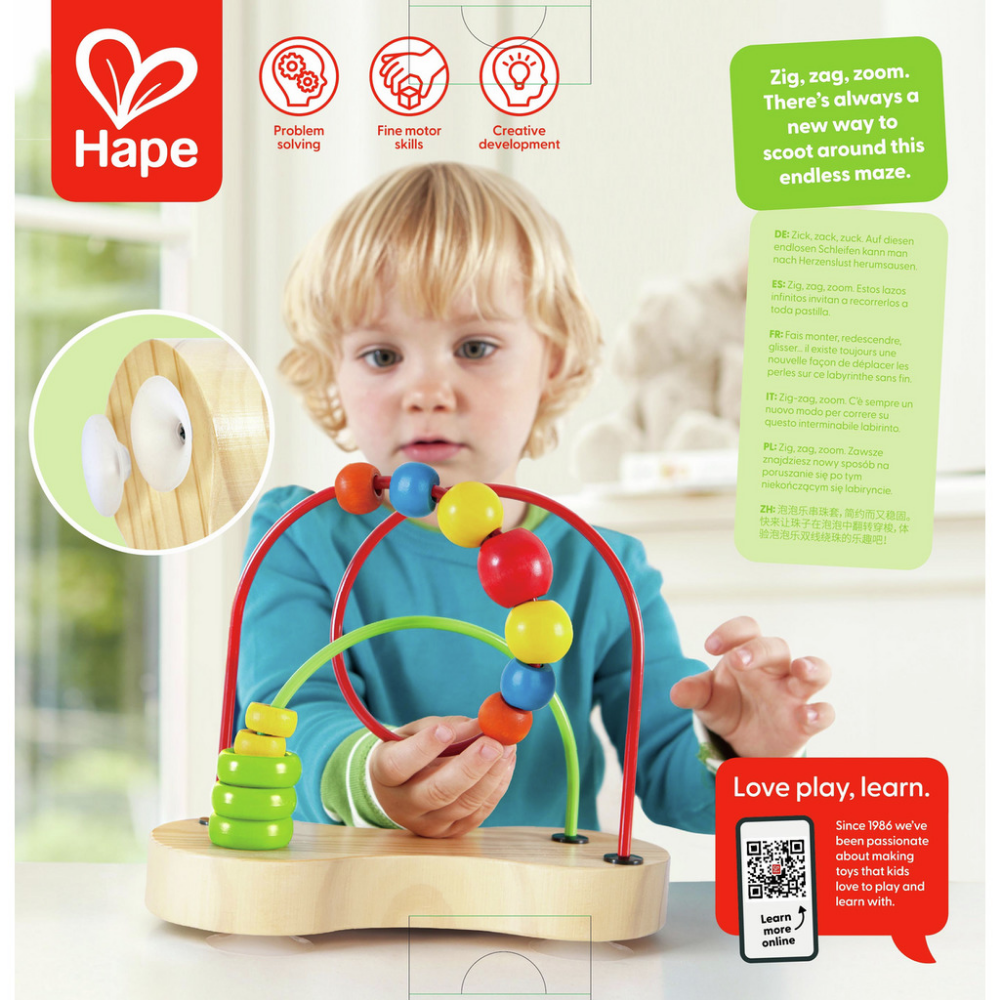 Hape | Laberinto Doble para Bebé