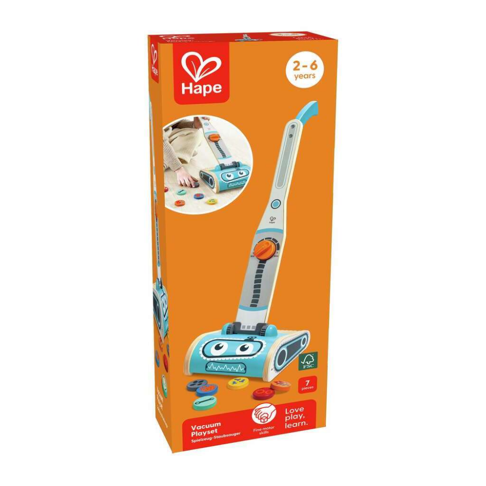 Hape | Juego de Aspiradora