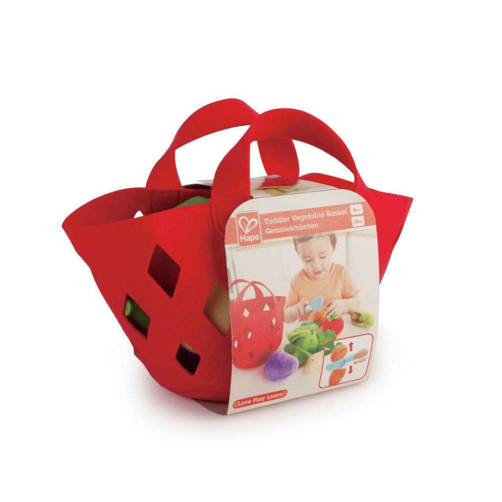 Hape | Cesta de Tela con Verduras