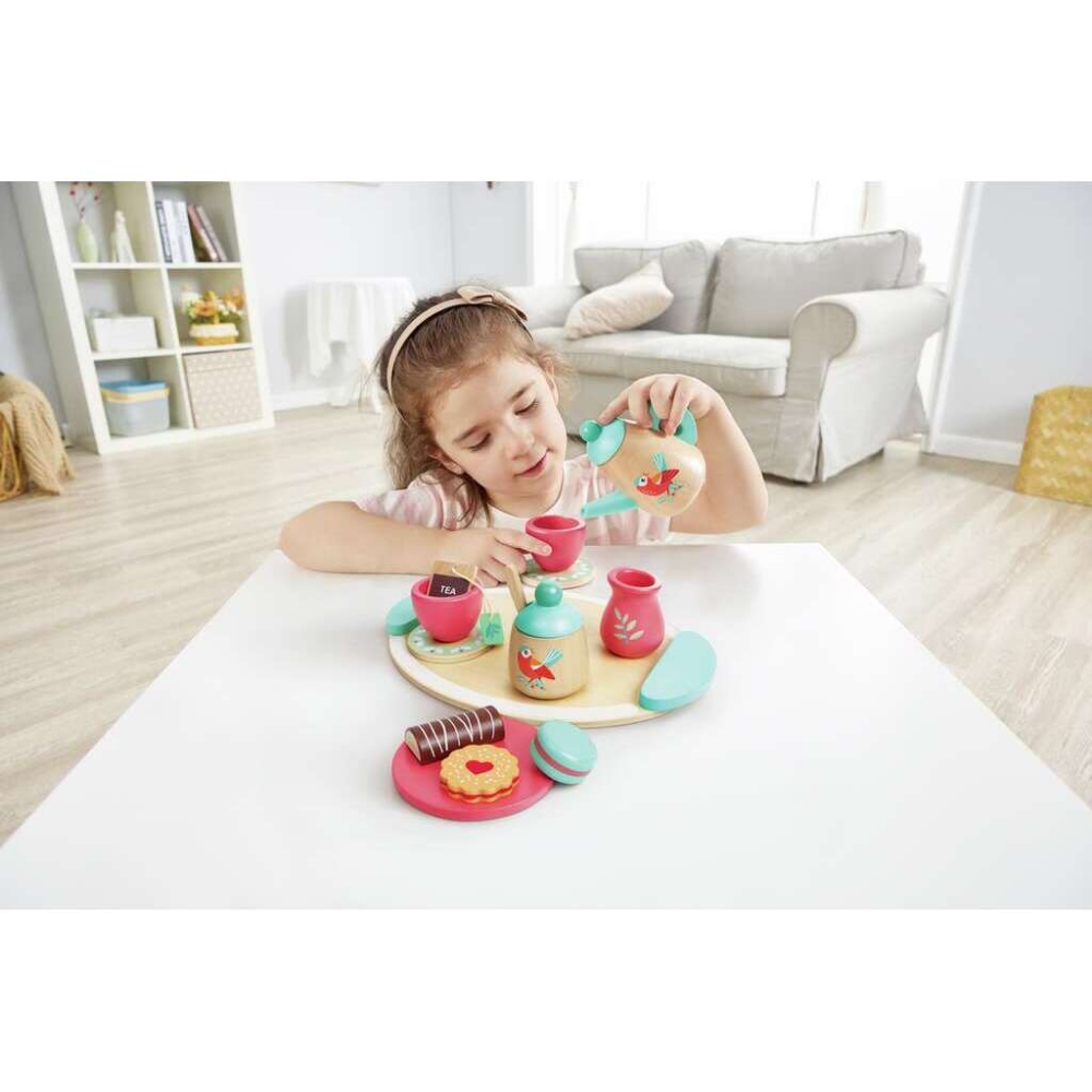 Hape | Juego de té de madera