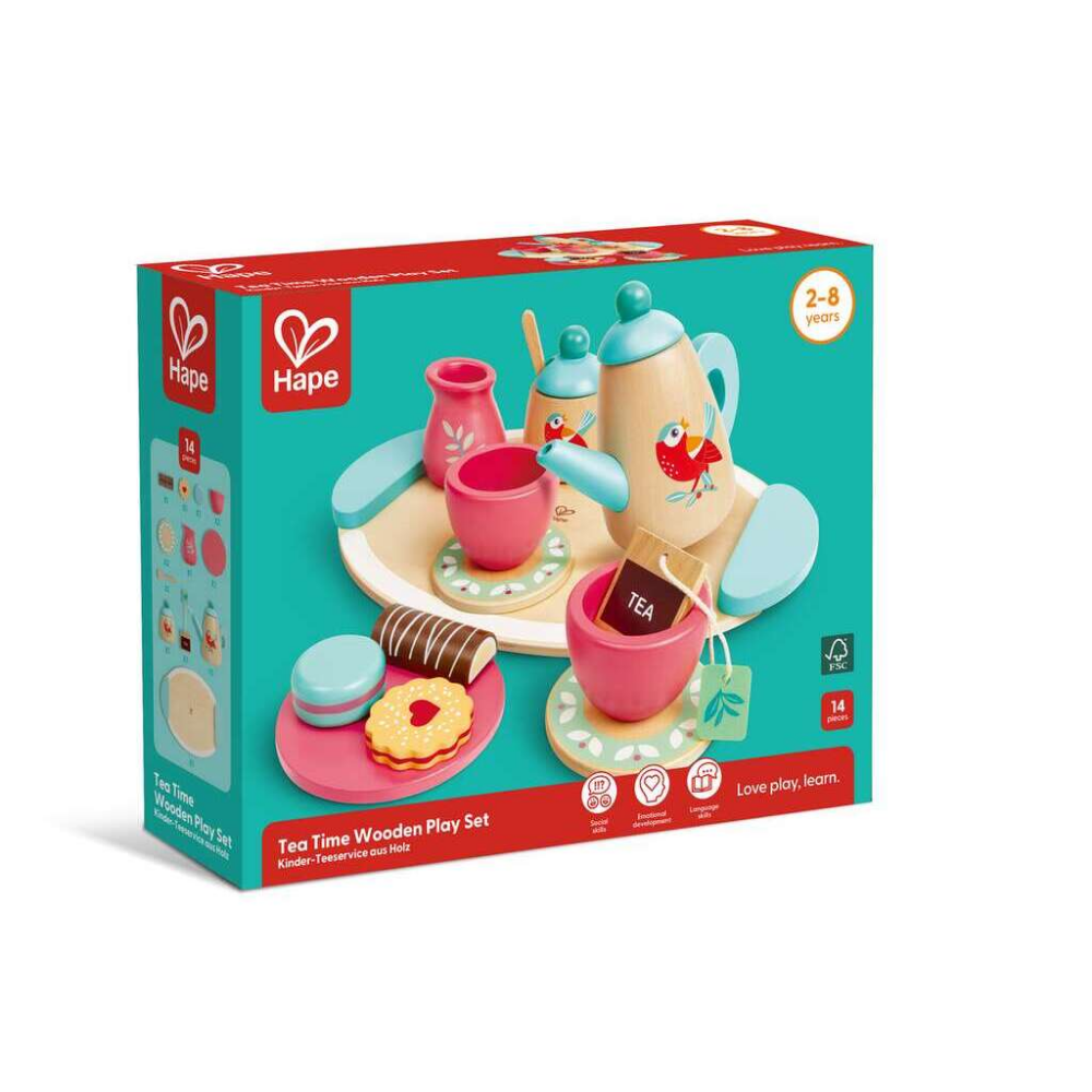 Hape | Juego de té de madera