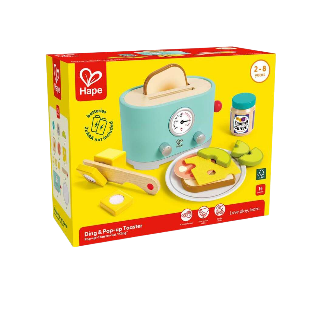 Hape | Tostadora Ding &amp; Pop-up