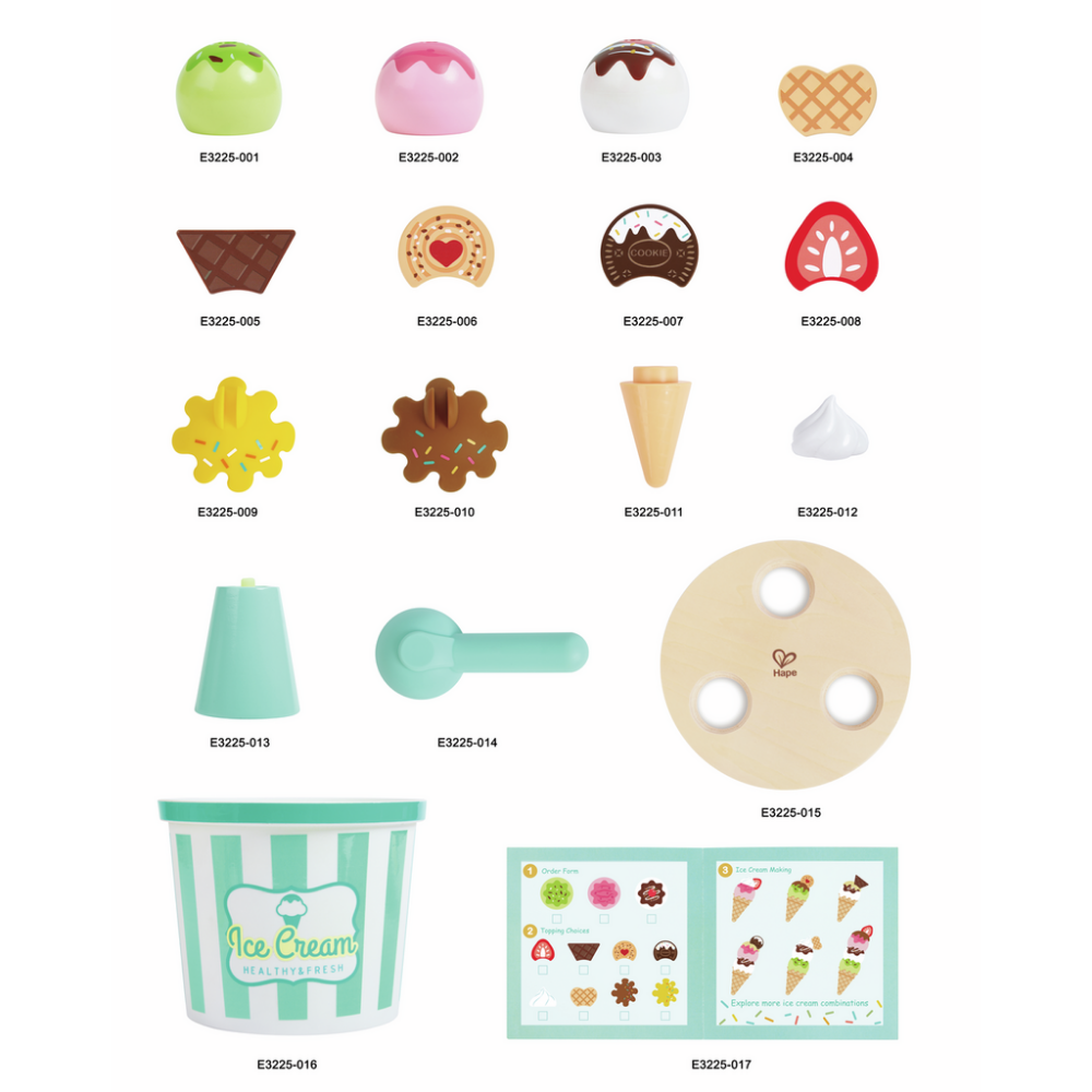 Hape | Juego de Helado Scoop & Serve