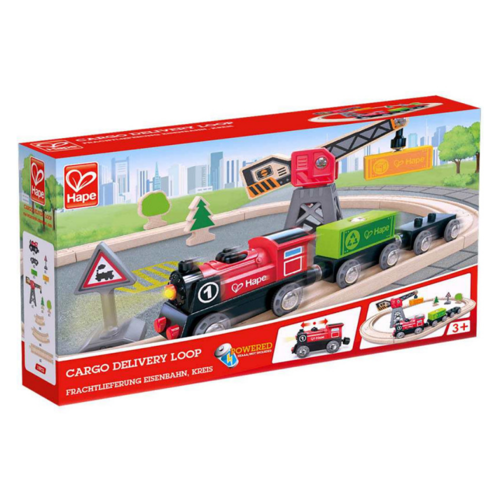 Hape | Pista en Bucle de Entrega de Carga
