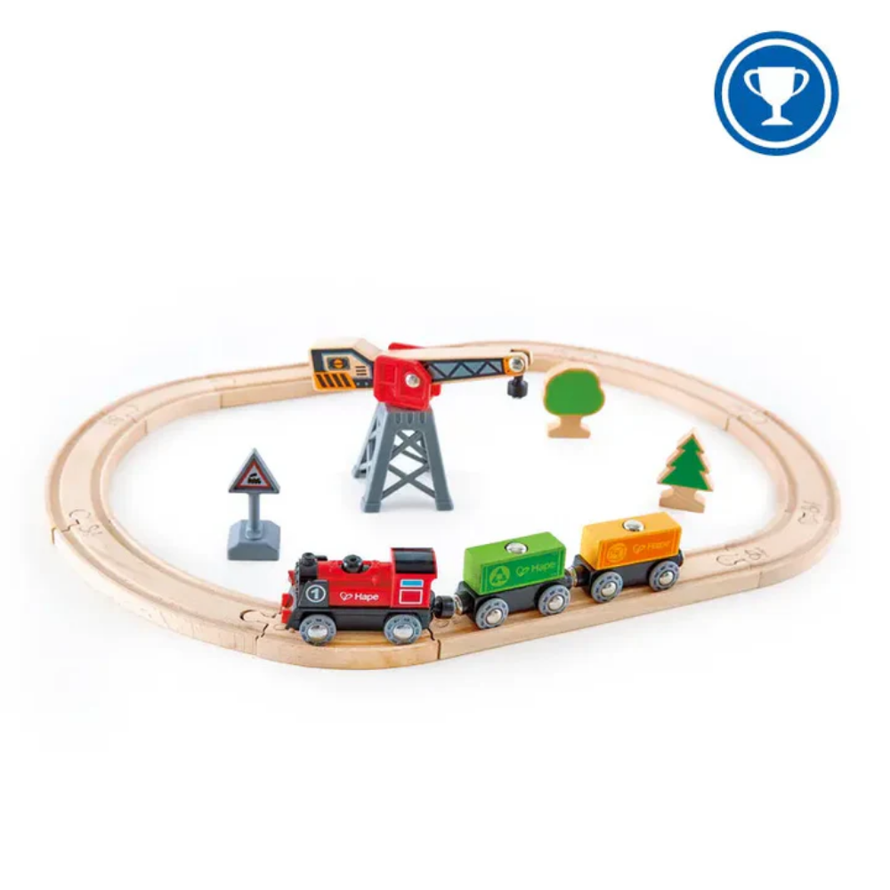 Hape | Pista en Bucle de Entrega de Carga