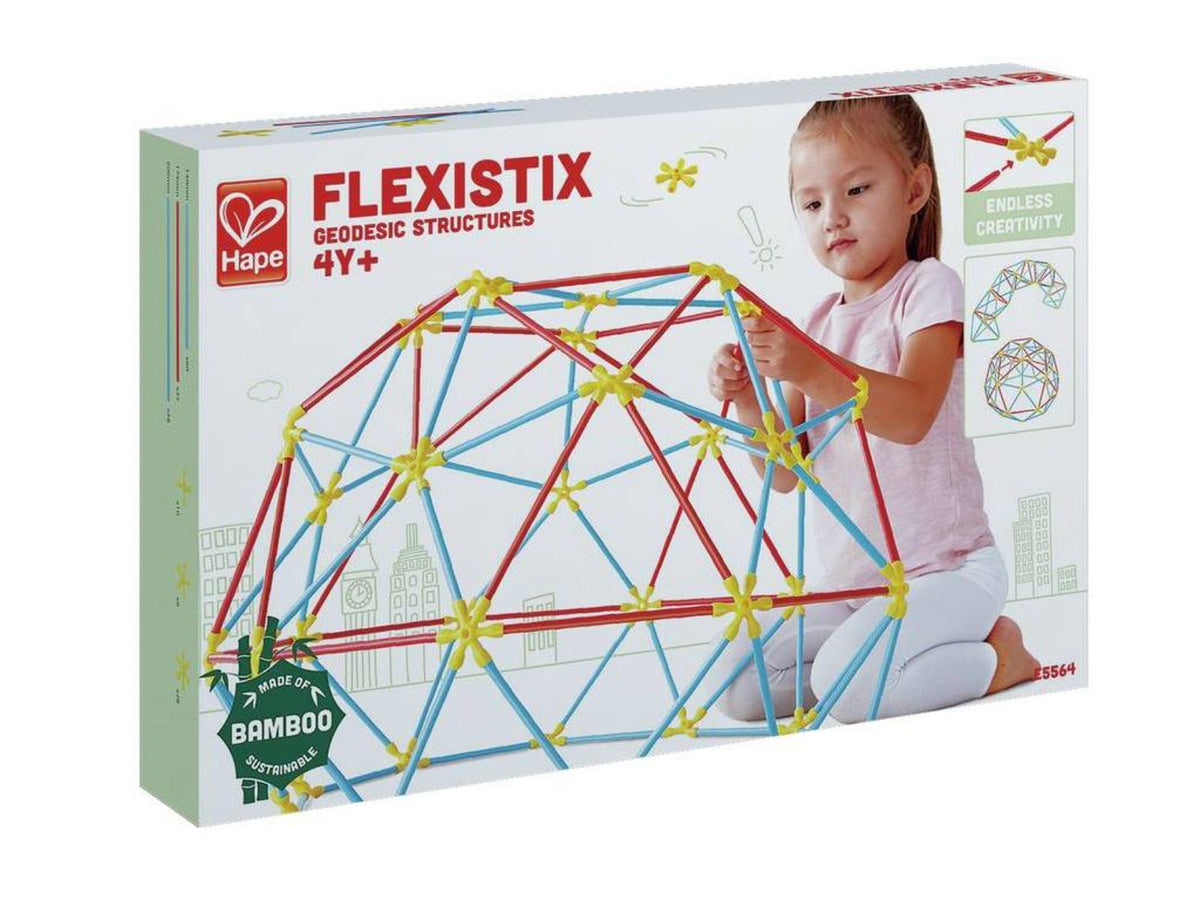 Hape | Kit de construcción Flexistick Estructuras Geodésicas
