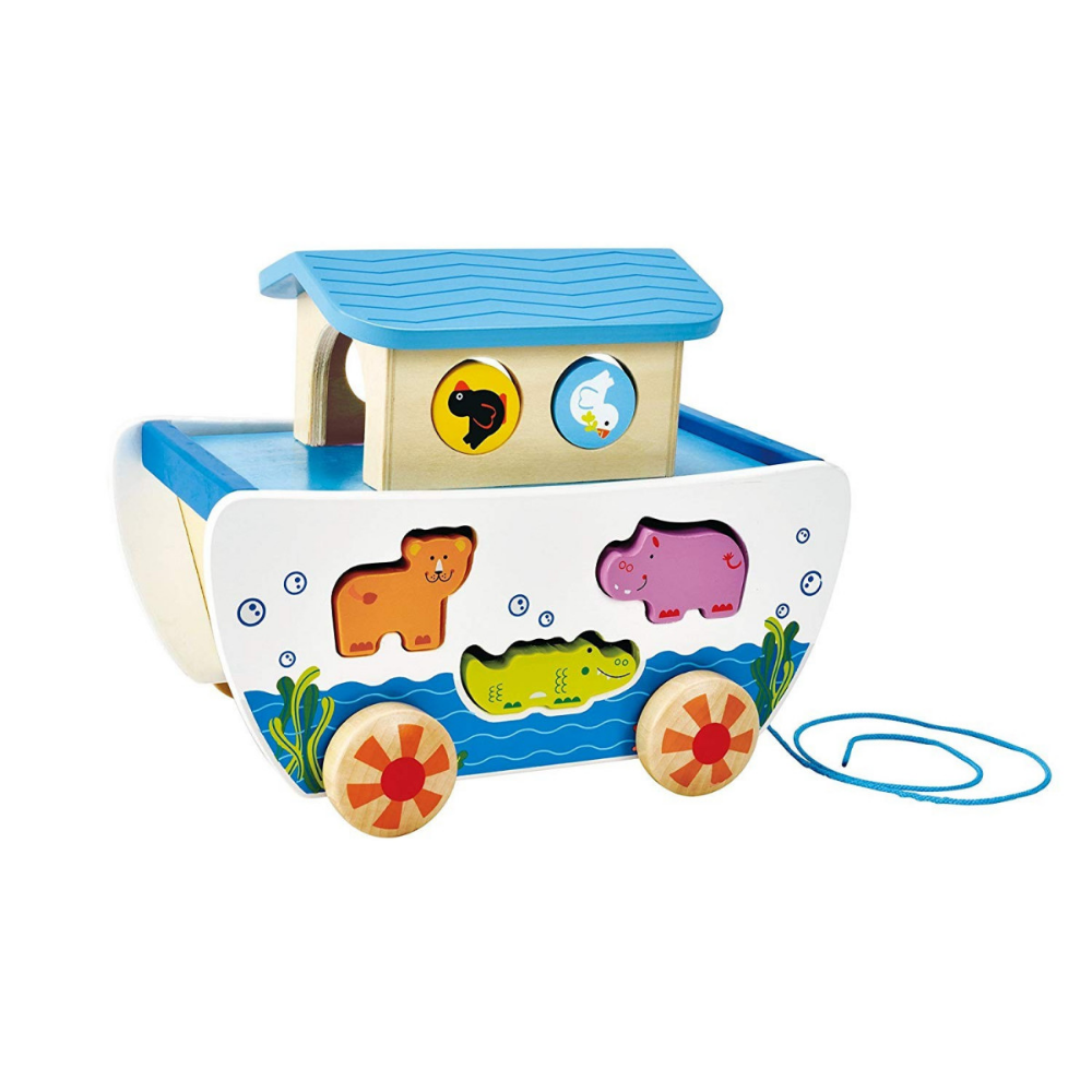 Hape | Juguete de Arrastre del Arca de Noe