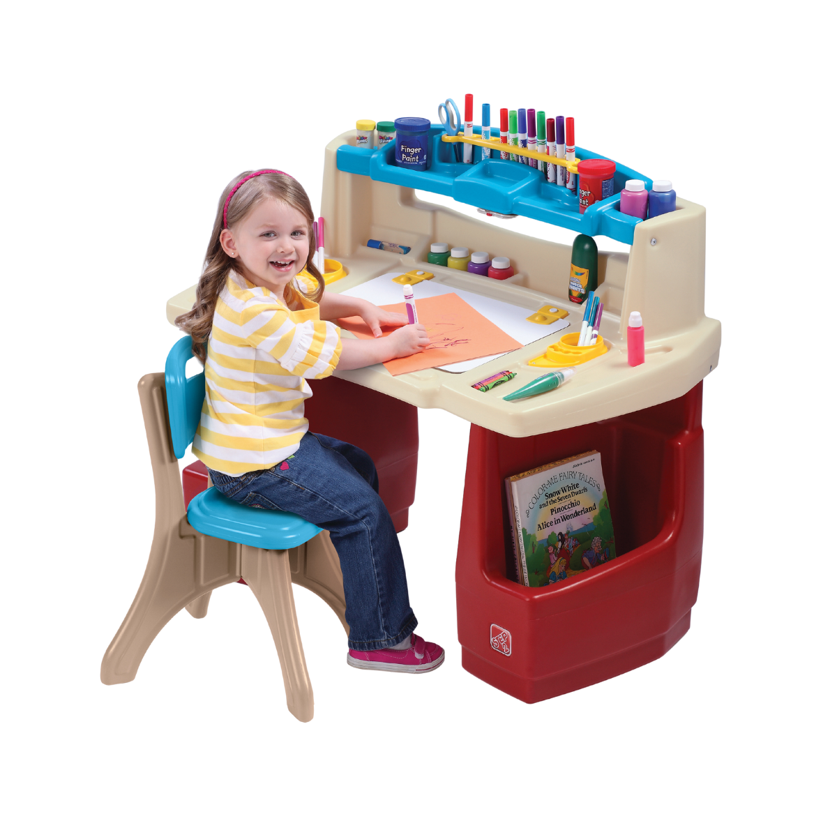 Step 2 | Deluxe Art Master Desk