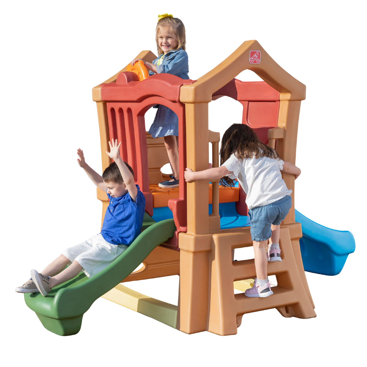 Play Up Double Slide Climber