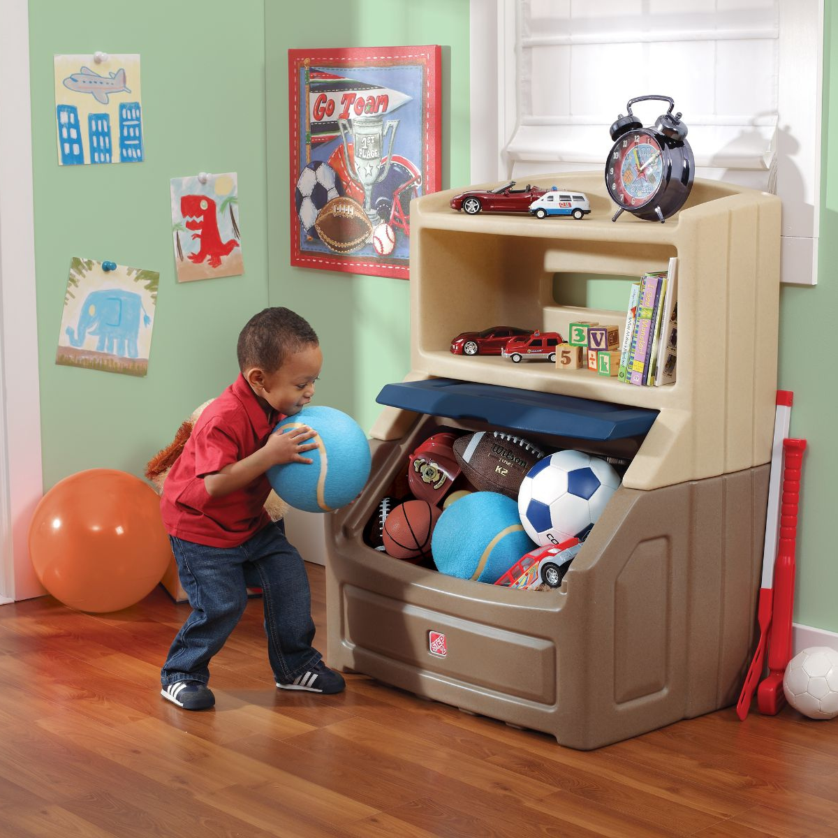 Lift &amp; Hide Bookcase Storage