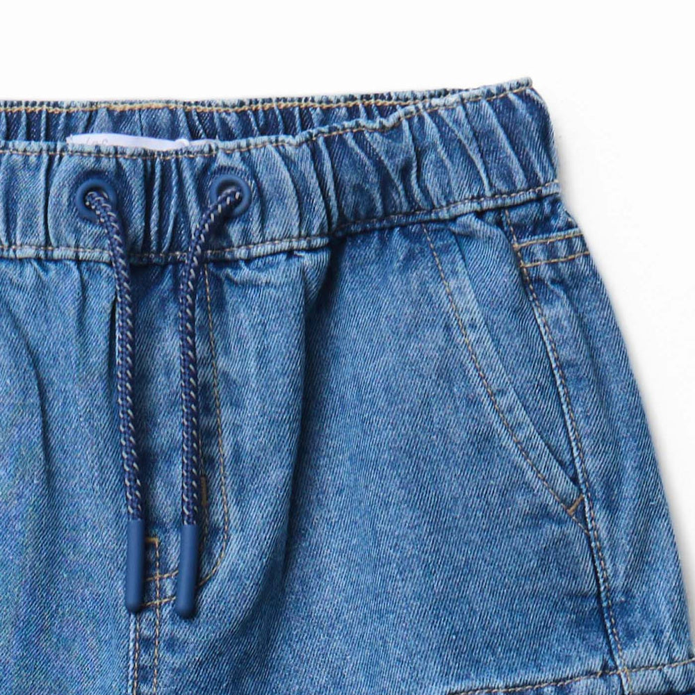 Sfera | Pantalones cargo de denim Bermuda para Niño