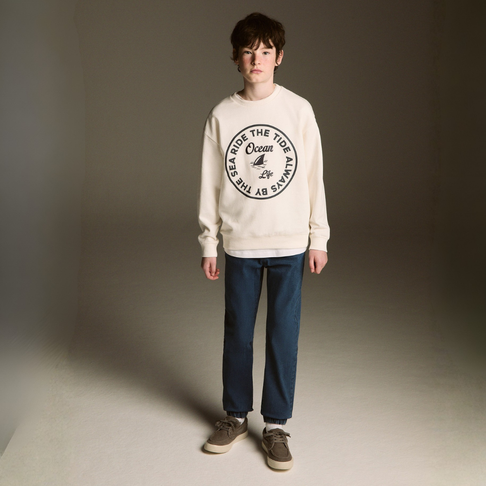 Sfera | Denim Tipo Jogger para Niño