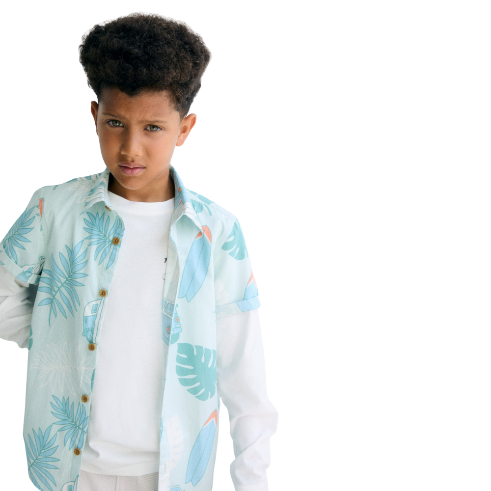 Sfera | Camisa Hawai para Niño