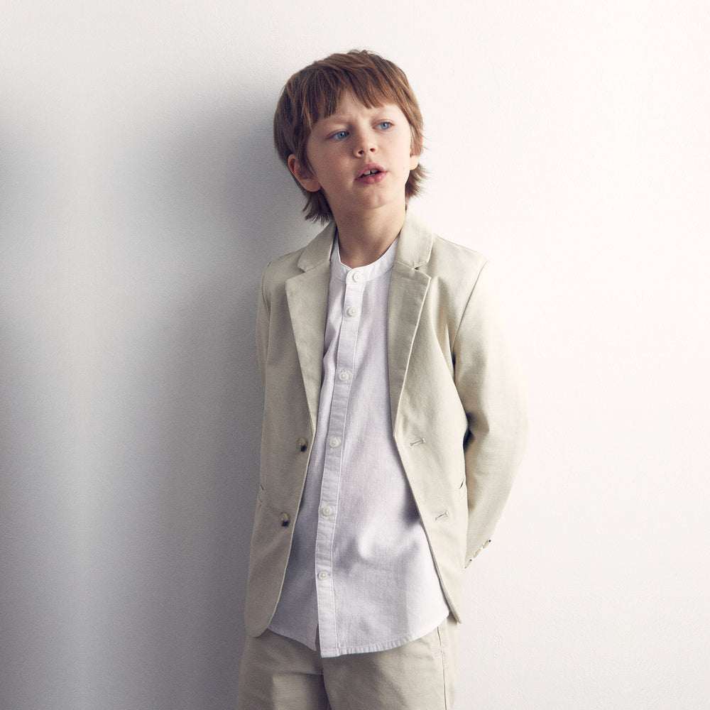 Sfera | Camisa de Lino y Algodón para Niño