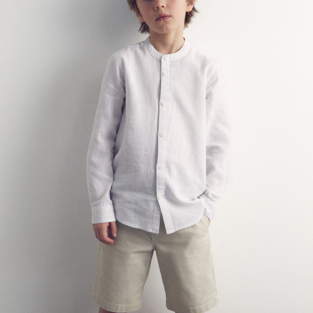 Sfera | Camisa de Lino y Algodón para Niño