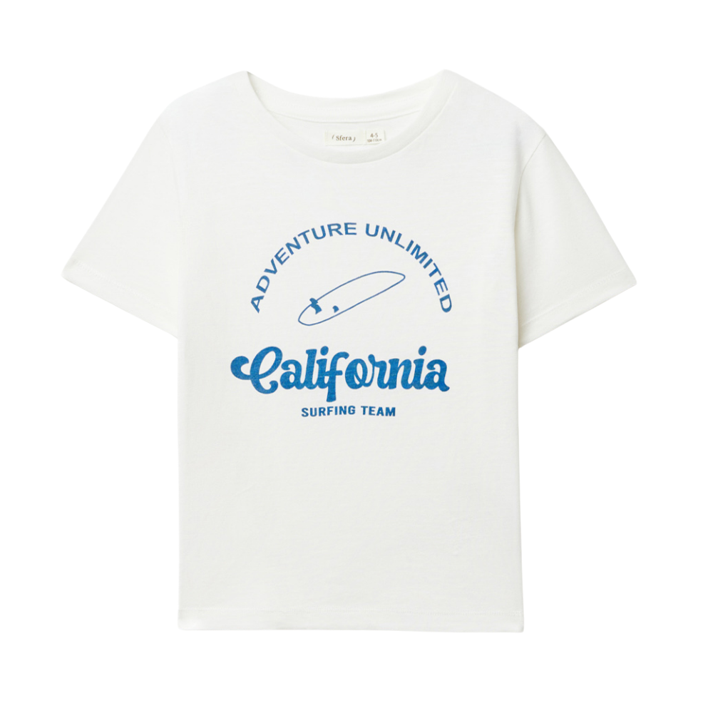 Sfera | Camiseta Básica Print para Niño