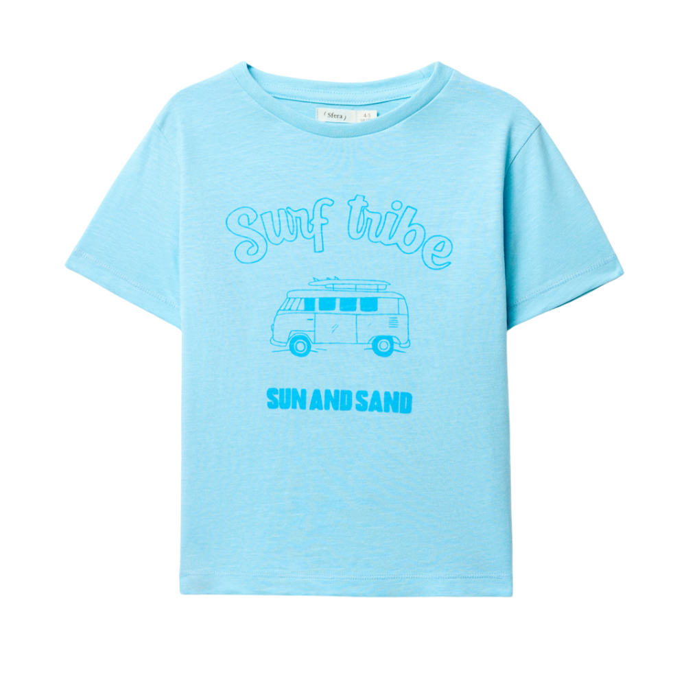Sfera | Camiseta Básica Print para Niño